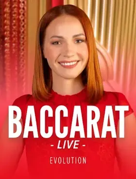 Baccarat Live stůl Evolution
