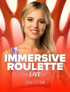 Immersive Roulette stůl Evolution