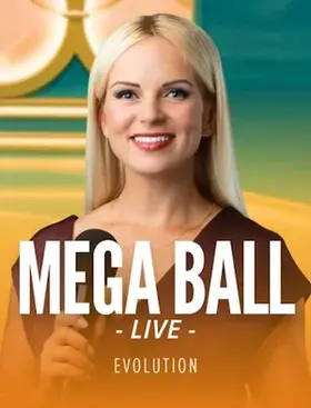 Mega Ball game show Evolution